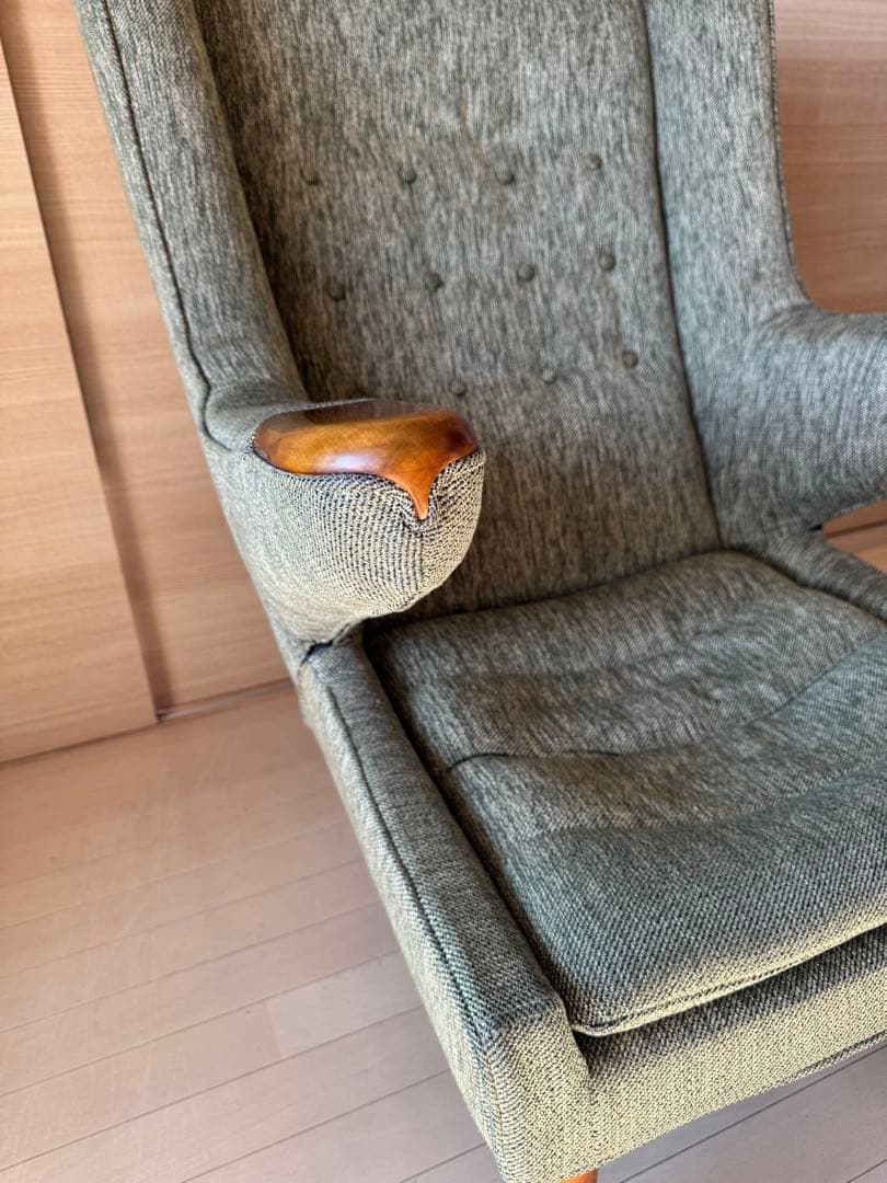 【リプロダクト】ベアチェア ハンス・J・ウェグナー ハイバック1人掛けソファ