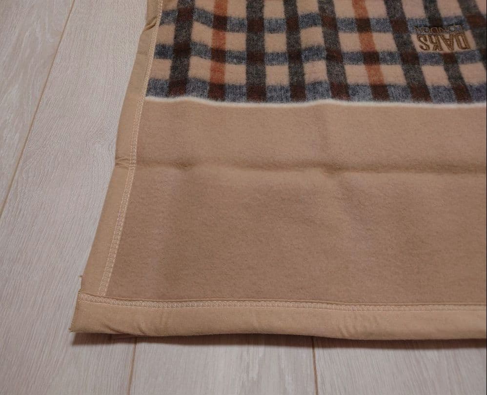 DAKS　ダックス　毛布　ウール100%　敷パッド　セット　松坂屋購入