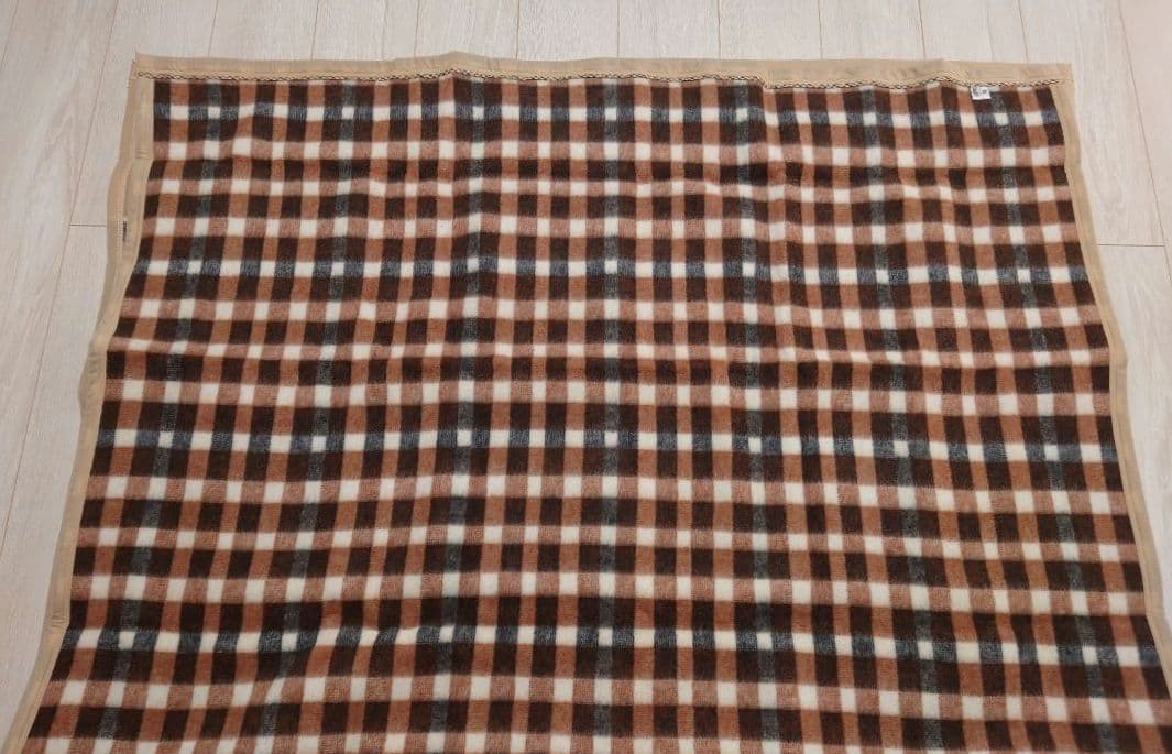 DAKS　ダックス　毛布　ウール100%　敷パッド　セット　松坂屋購入