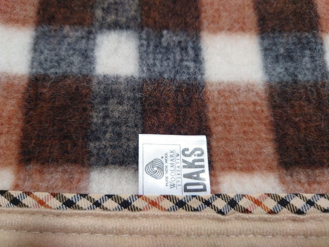 DAKS　ダックス　毛布　ウール100%　敷パッド　セット　松坂屋購入