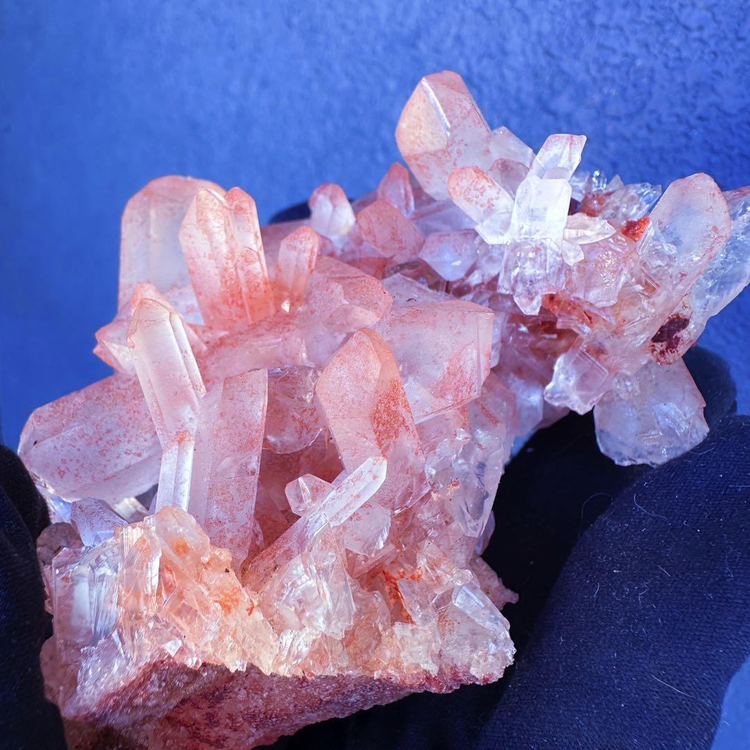 爆レア❗️浄化❗️超綺麗♡超強いパワー ピンク ヒマラヤ クラスター天然石A1451