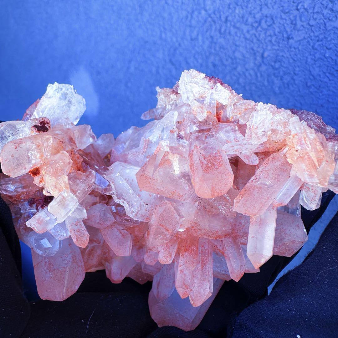 爆レア❗️浄化❗️超綺麗♡超強いパワー ピンク ヒマラヤ クラスター天然石A1451