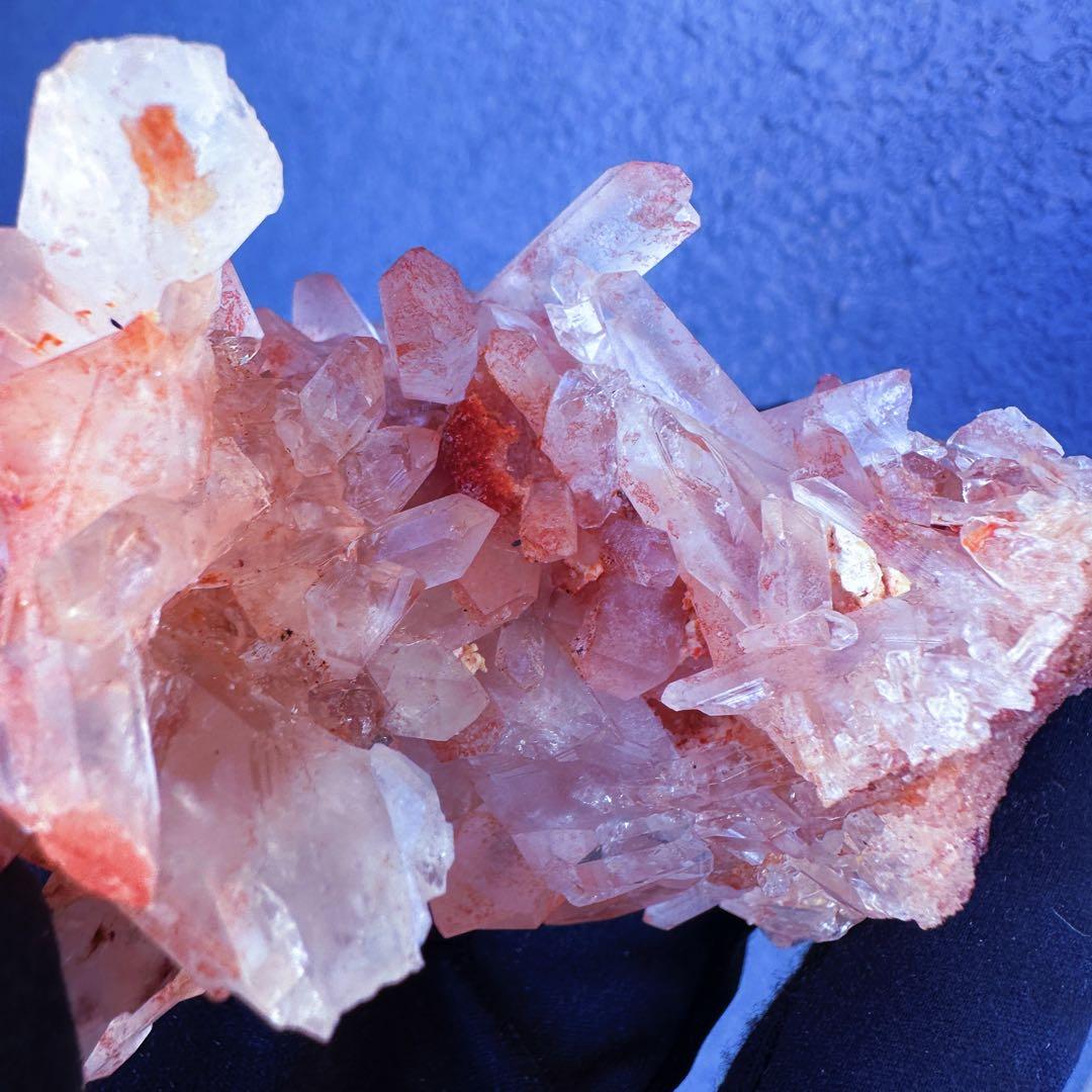 爆レア❗️浄化❗️超綺麗♡超強いパワー ピンク ヒマラヤ クラスター天然石A1451