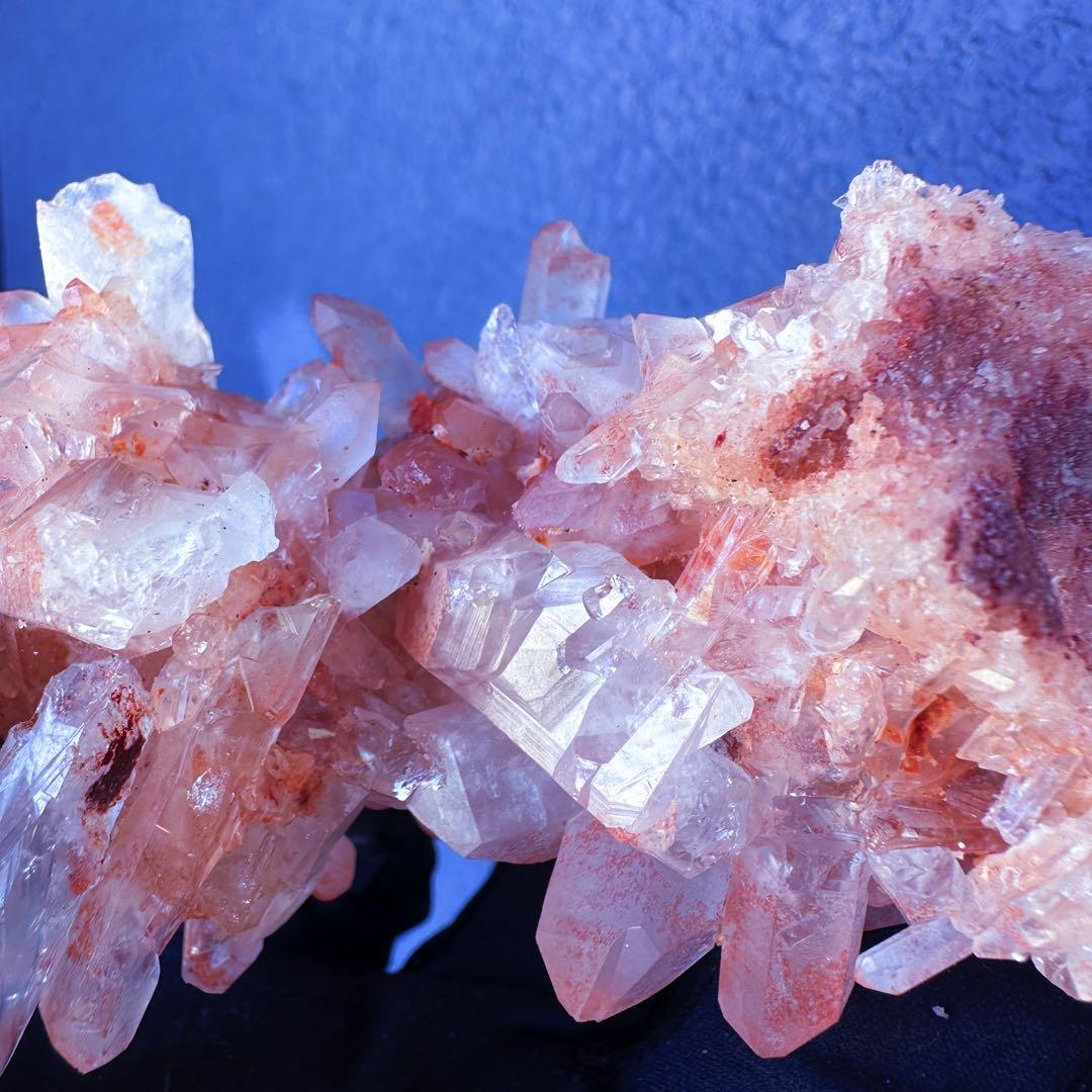 爆レア❗️浄化❗️超綺麗♡超強いパワー ピンク ヒマラヤ クラスター天然石A1451