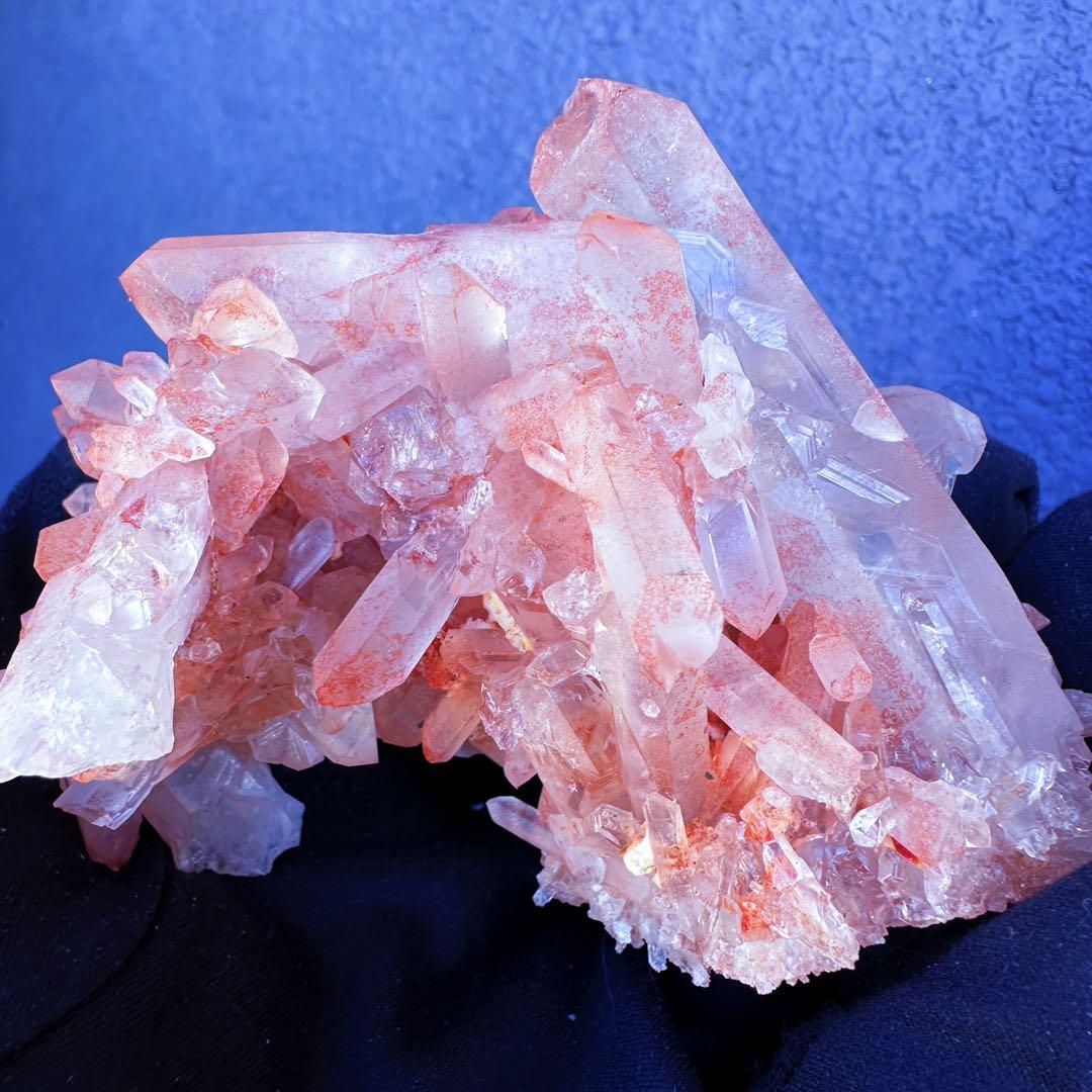 爆レア❗️浄化❗️超綺麗♡超強いパワー ピンク ヒマラヤ クラスター天然石A1451