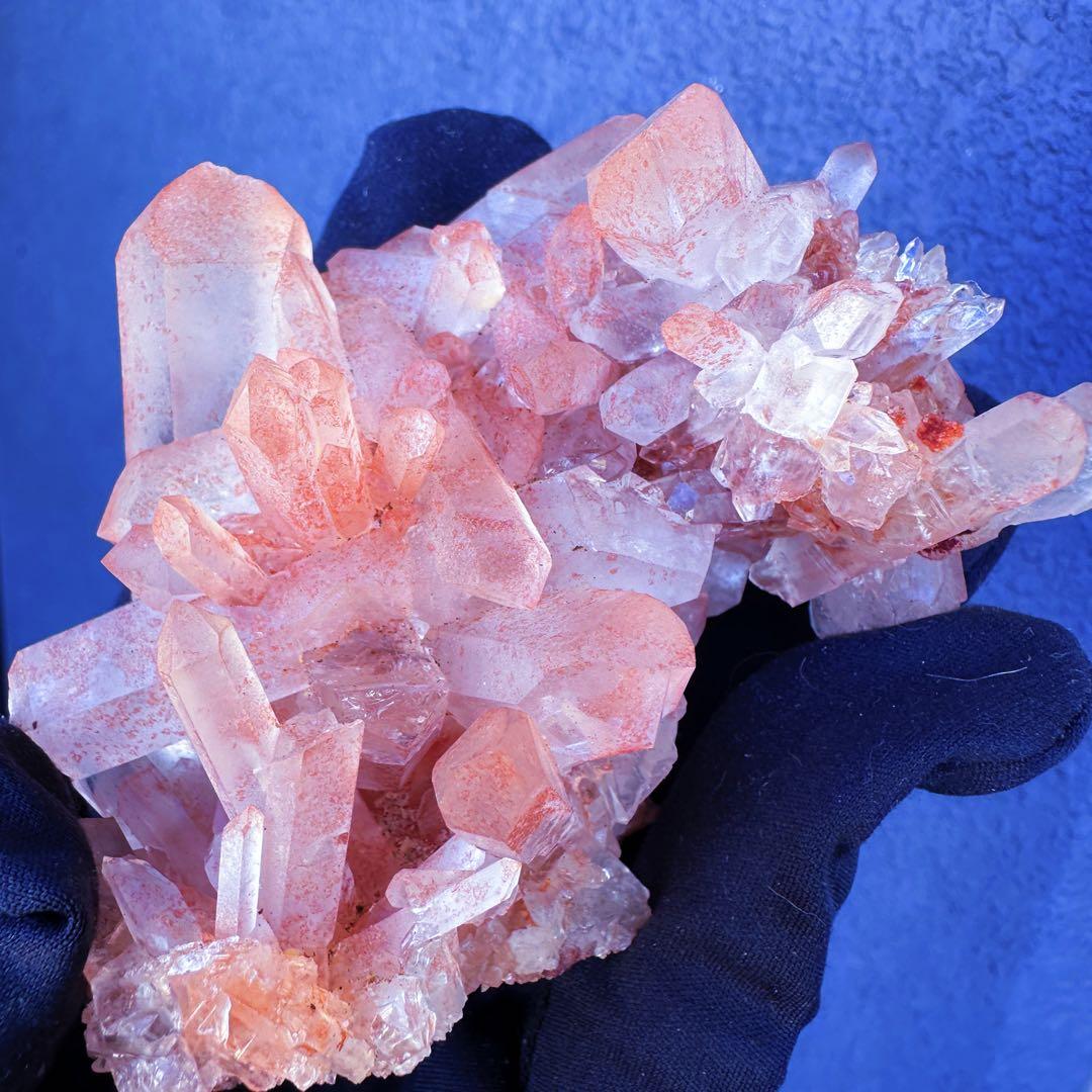 爆レア❗️浄化❗️超綺麗♡超強いパワー ピンク ヒマラヤ クラスター天然石A1451