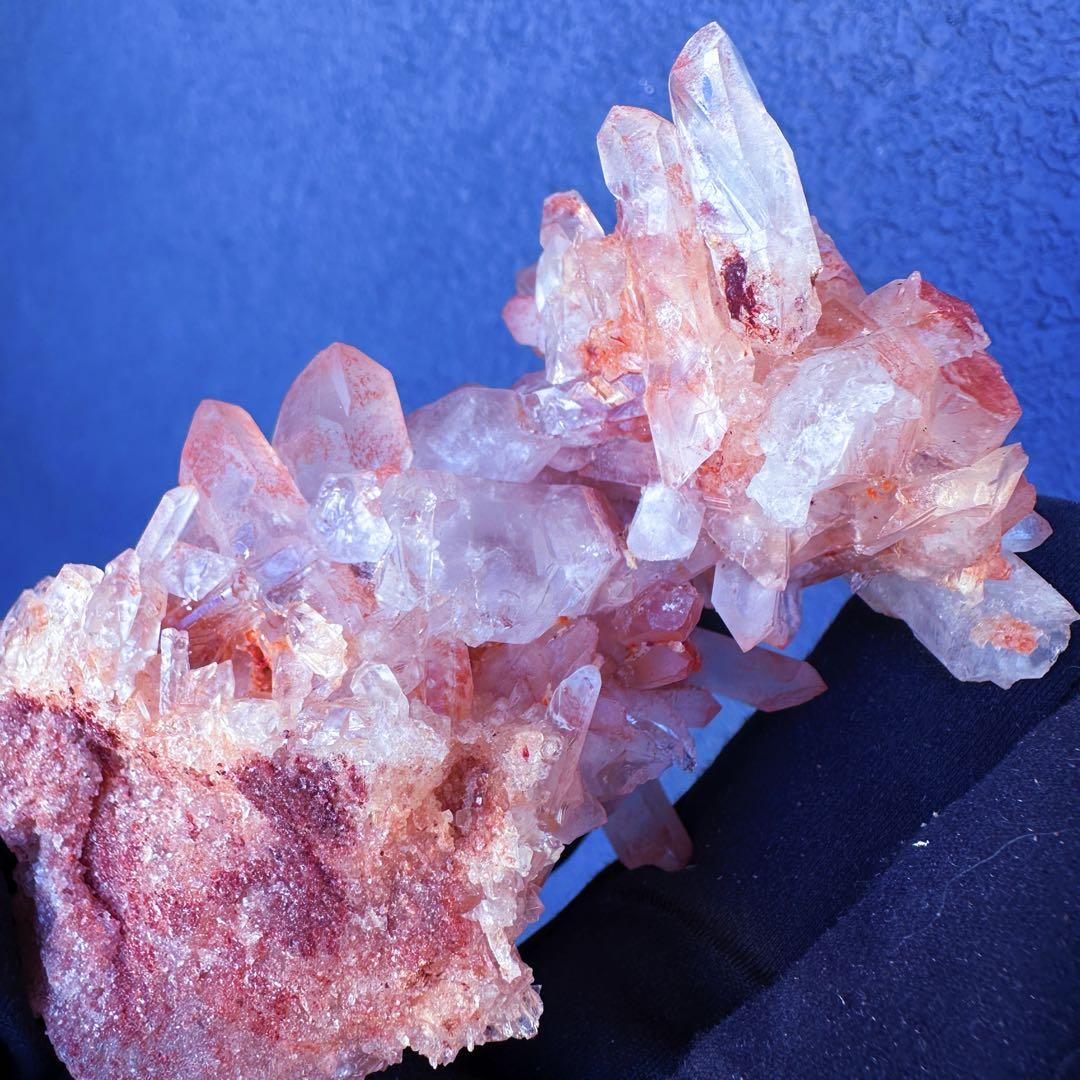 爆レア❗️浄化❗️超綺麗♡超強いパワー ピンク ヒマラヤ クラスター天然石A1451