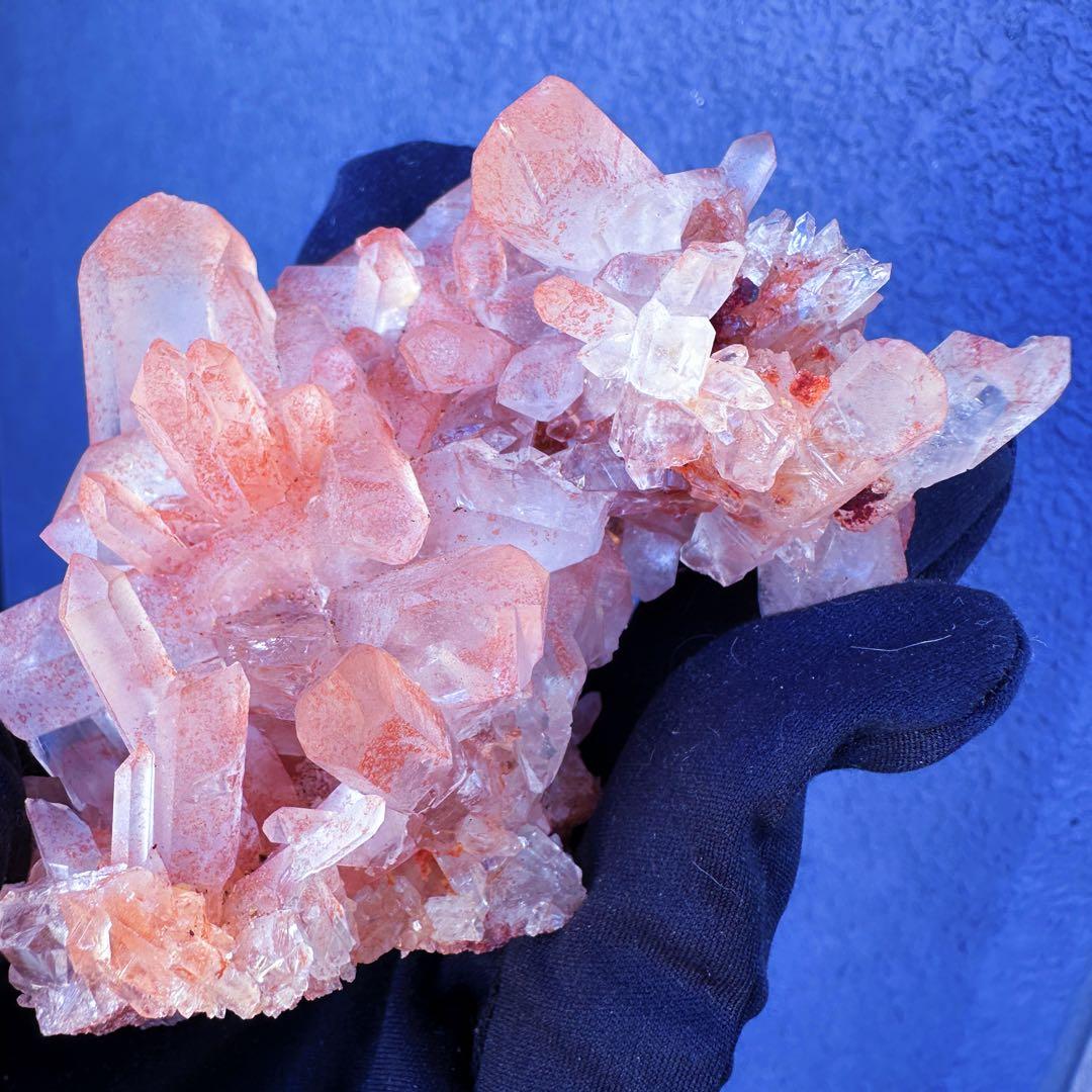 爆レア❗️浄化❗️超綺麗♡超強いパワー ピンク ヒマラヤ クラスター天然石A1451