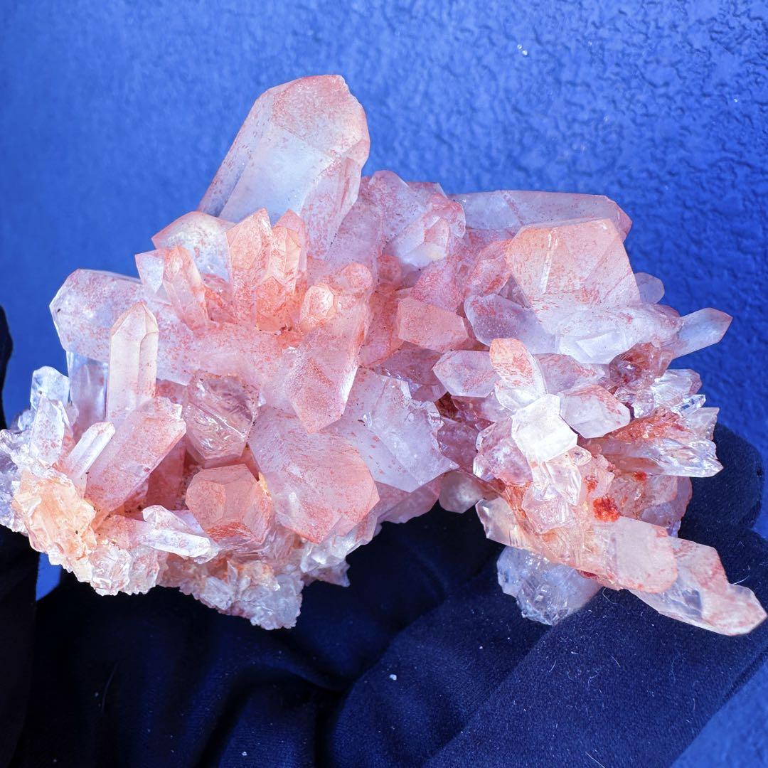 爆レア❗️浄化❗️超綺麗♡超強いパワー ピンク ヒマラヤ クラスター天然石A1451