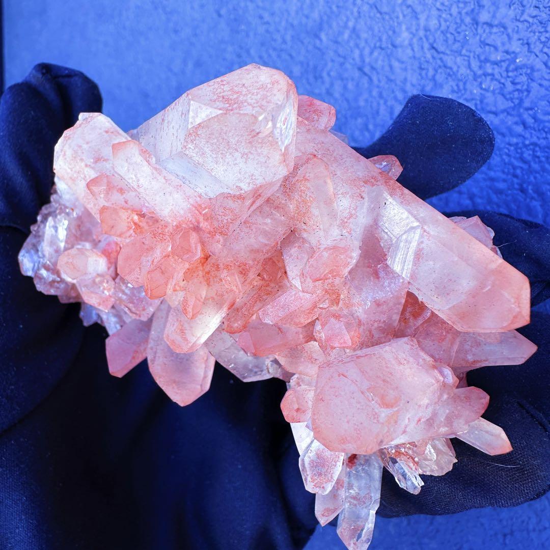 爆レア❗️浄化❗️超綺麗♡超強いパワー ピンク ヒマラヤ クラスター天然石A1451