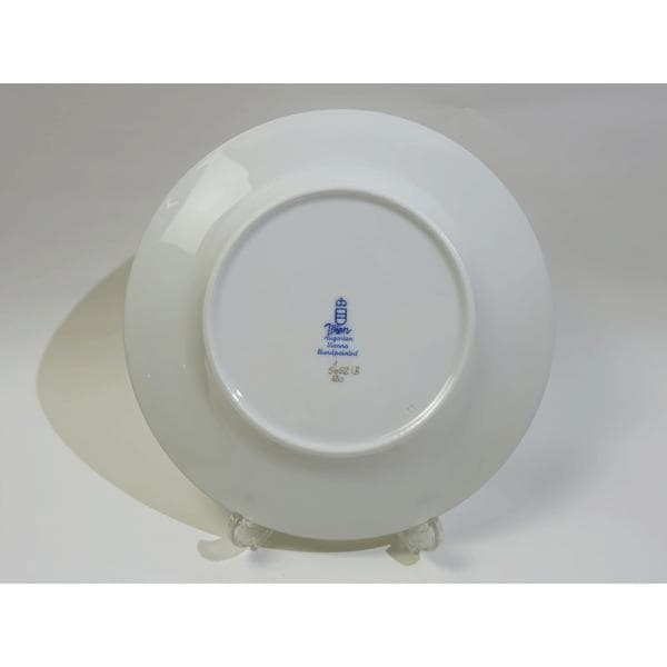 新品アウガルテン シンプルブーケ プレート19cm 野バラ