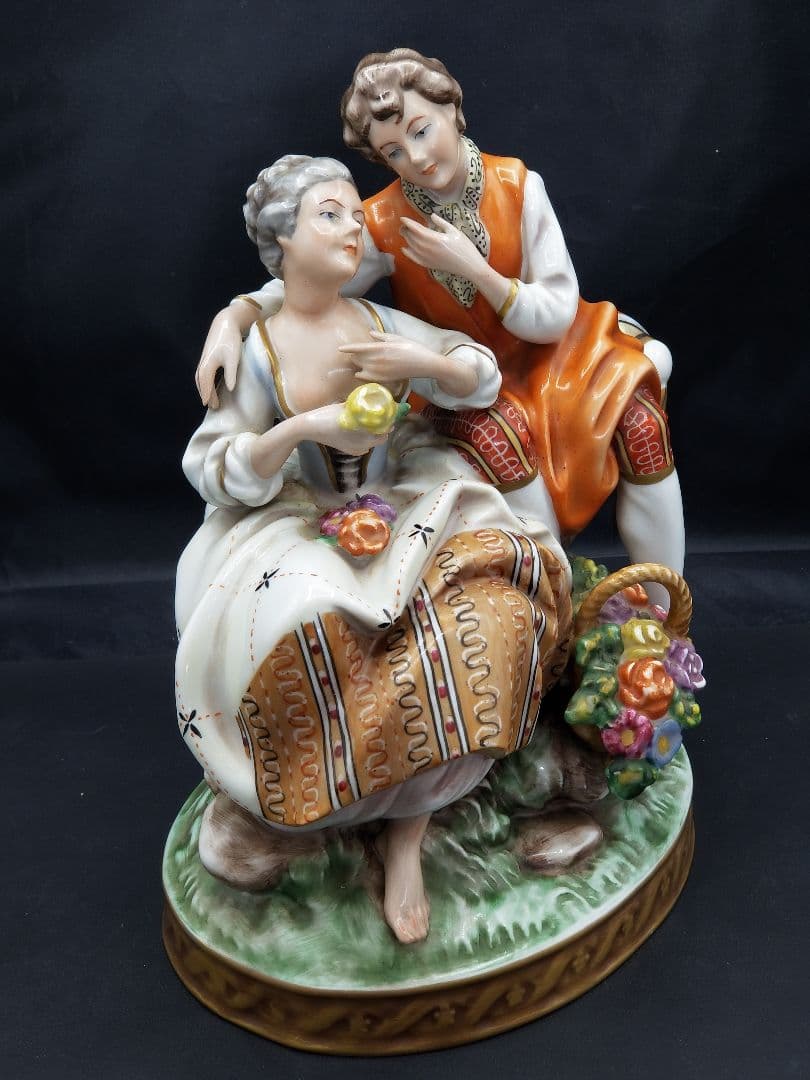 ババリア　ゲロルド　GEROLD　PORZELLAN 置物　フィギュリン