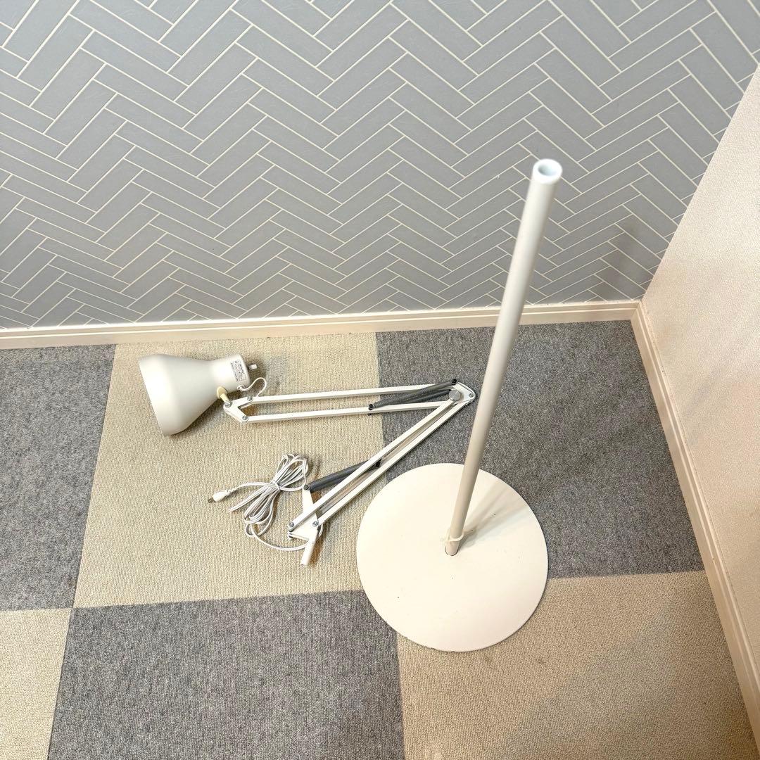 無印良品 アルミフロアライト 照明 インダストリアル 廃盤　北欧　インテリア