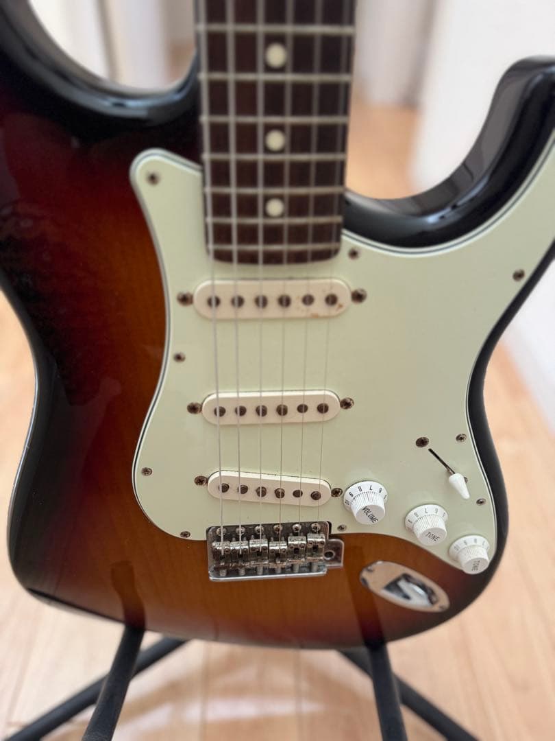 ZST-1R CoolZ ストラトキャスター サンバースト厚手のソフトケース付