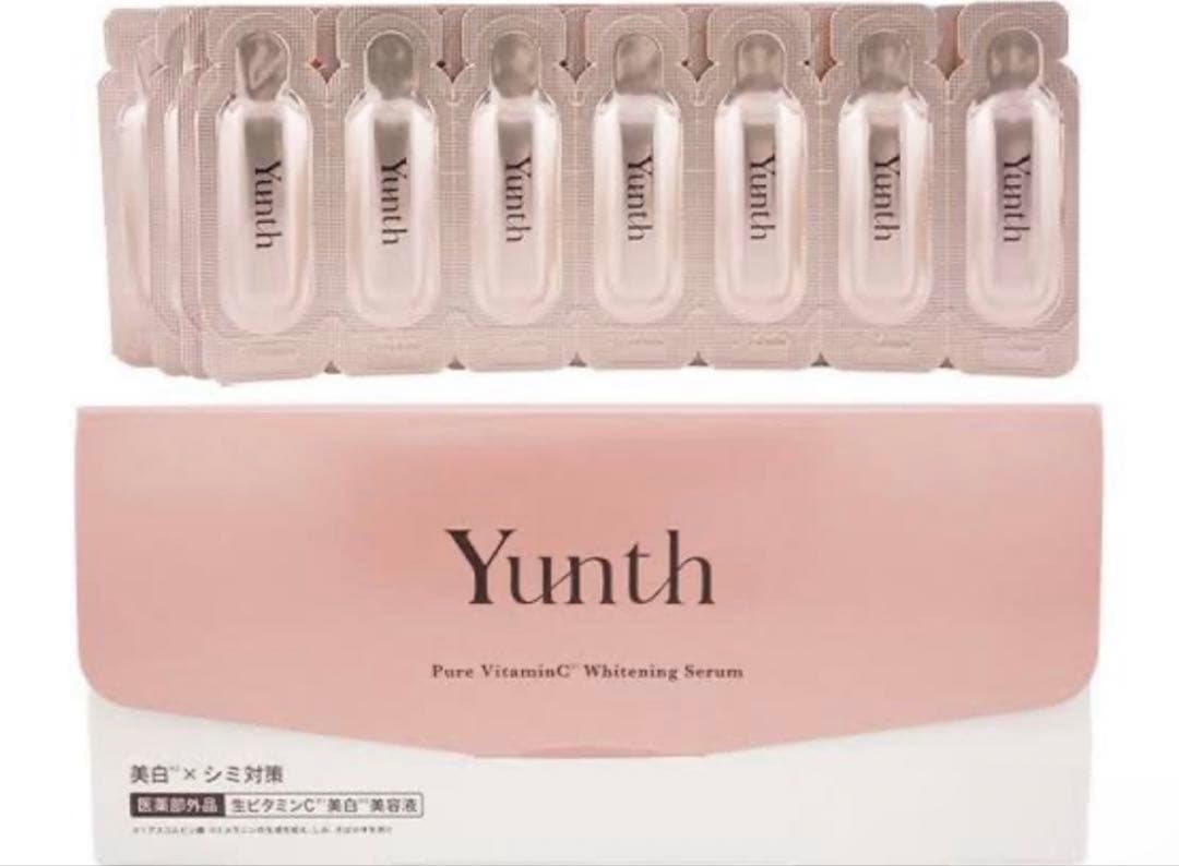 Yunth 生VC美白美容液 28包×4箱