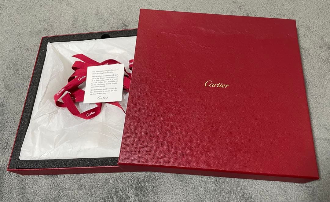 Cartier カルティエ　スクエアプレート パンサー 箱付　皿　新品