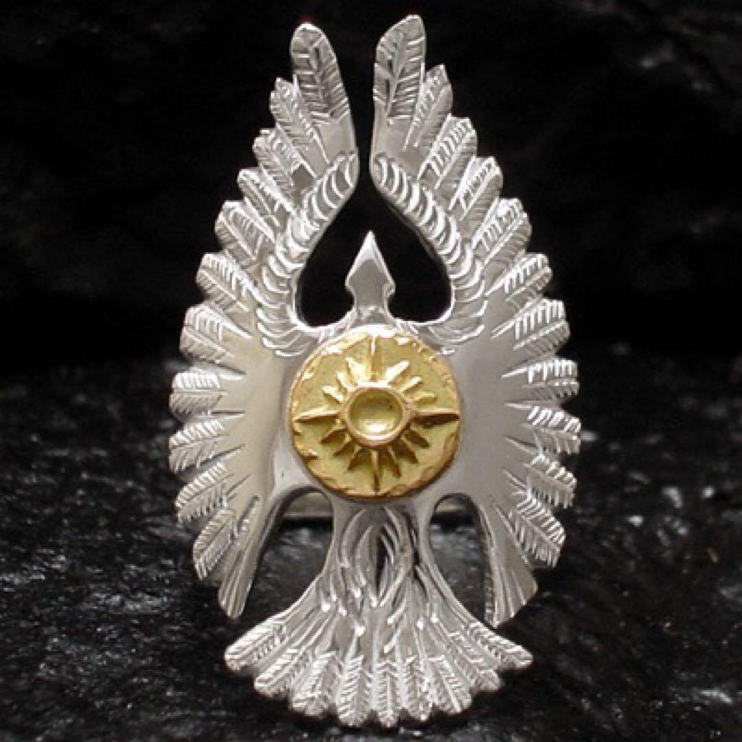 羽根デザイン シルバーリング アリゾナフリーダム