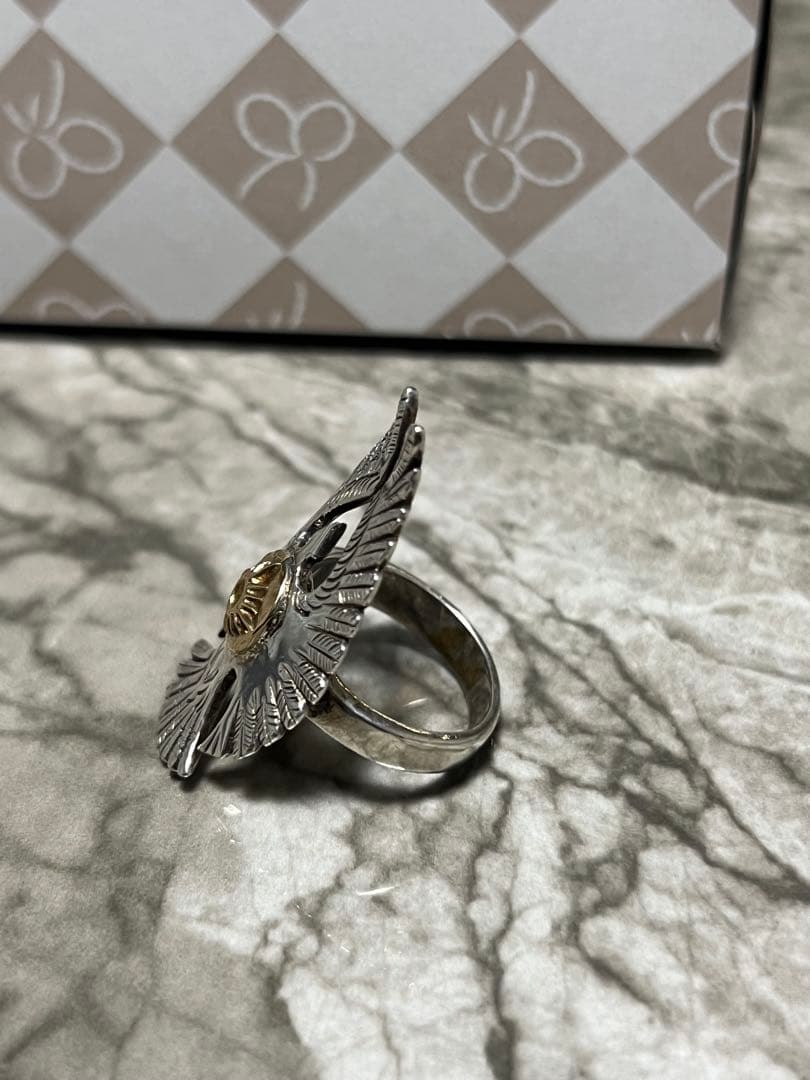羽根デザイン シルバーリング アリゾナフリーダム