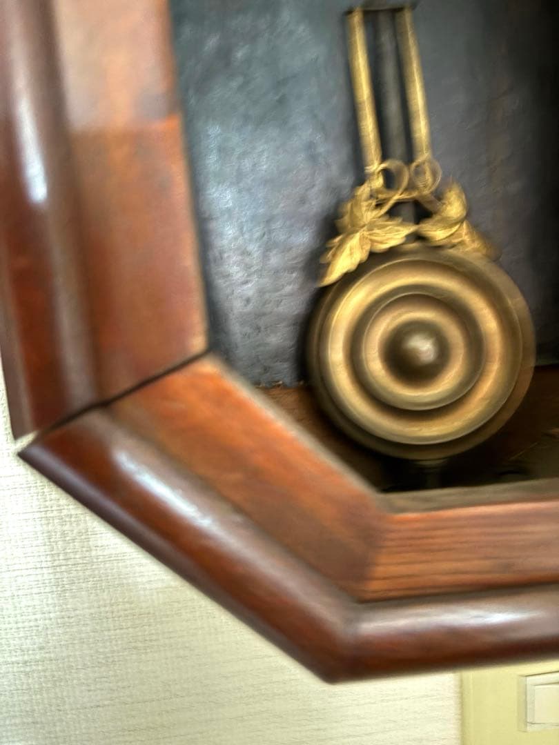 希少 ビンテージボンボン柱時計