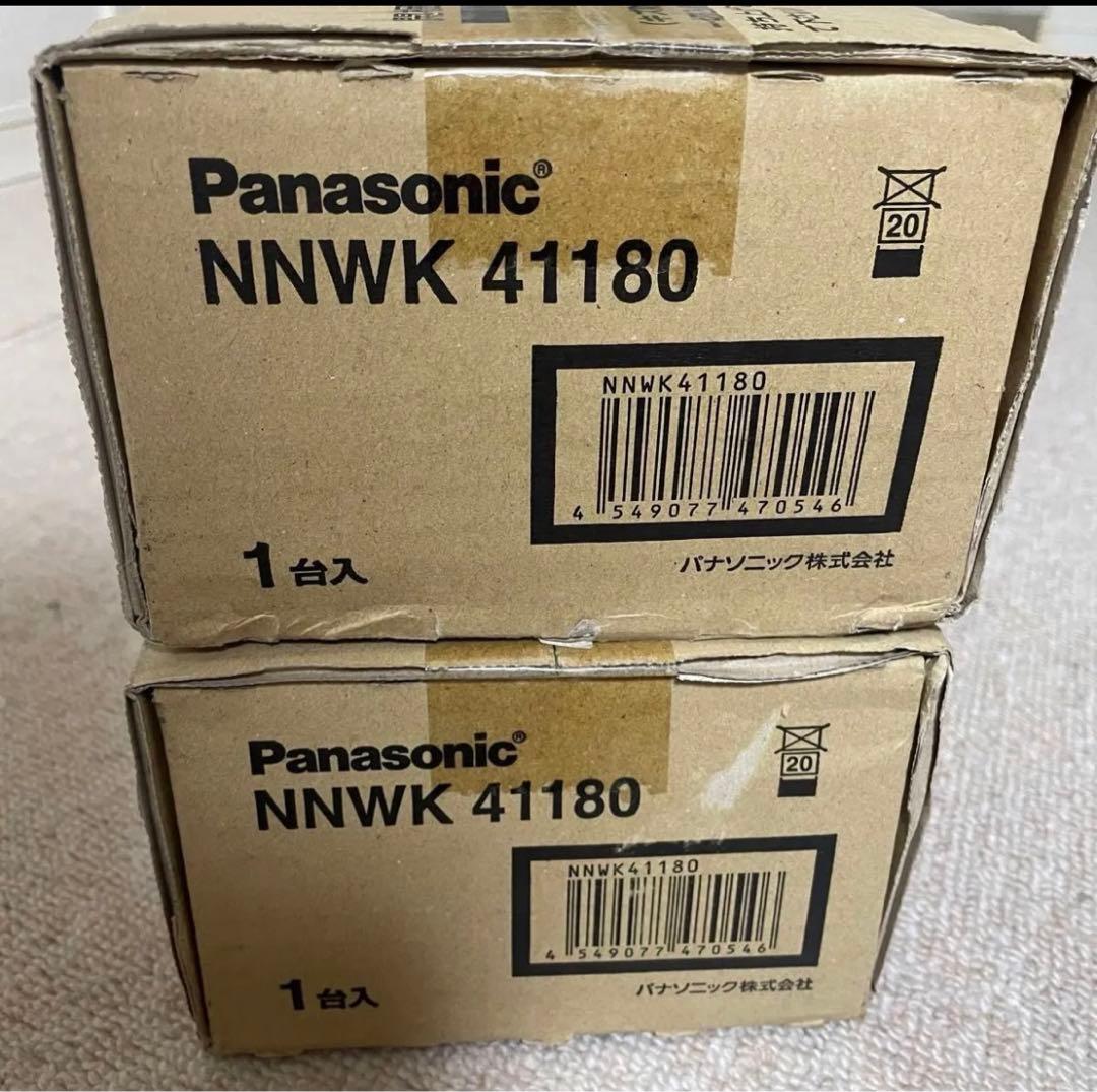 パナソニック 照明器具 防湿防雨 SUS笠付 NNWK41180 2台セット - メルカリ