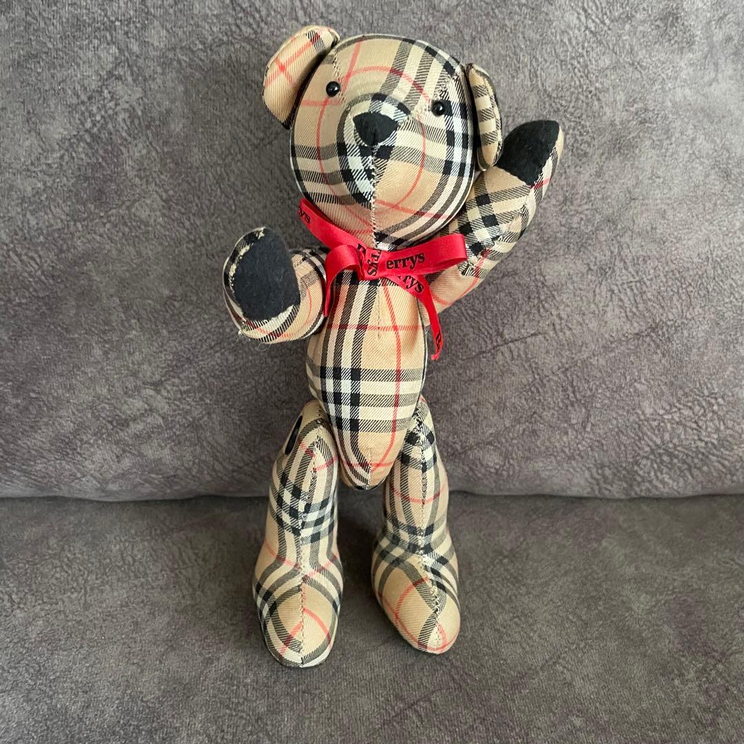 激レア】BURBERRY バーバリー テディベア - メルカリ