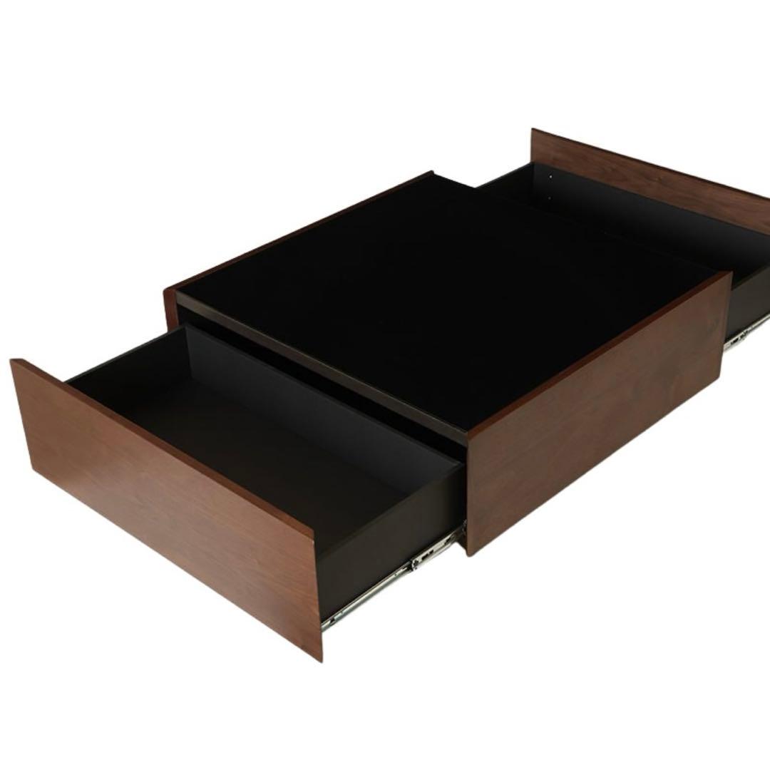 センターテーブル　ローテーブル　木製　ガラス