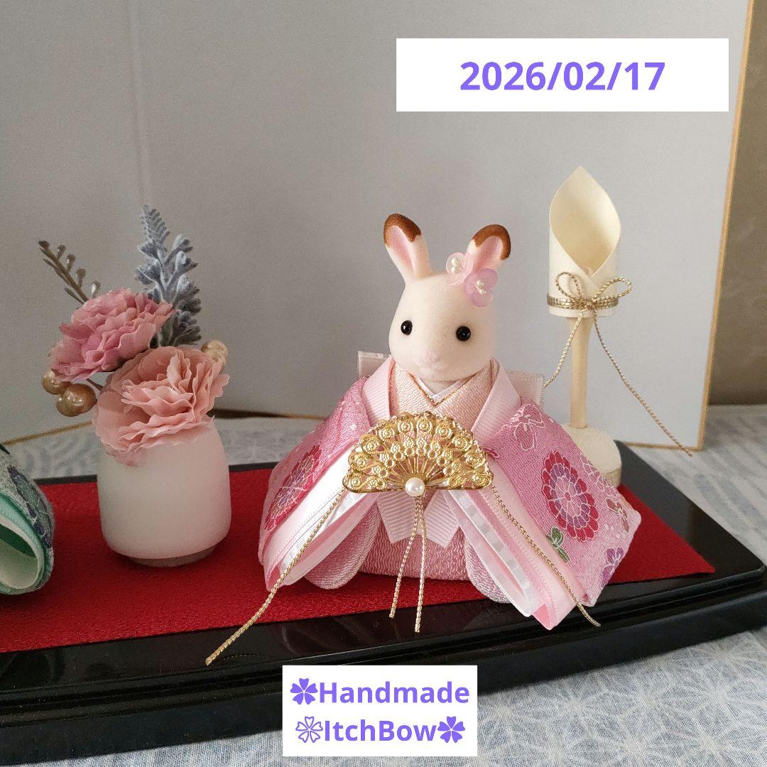 専用です。シルバニアファミリーお雛様《07》桃の節句飾り ハンドメイド