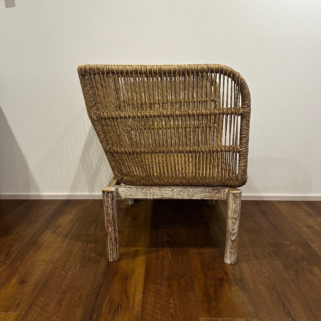 訳あり】シンセティックラタンサイドテーブルΦ55×h47cm通常55,000円