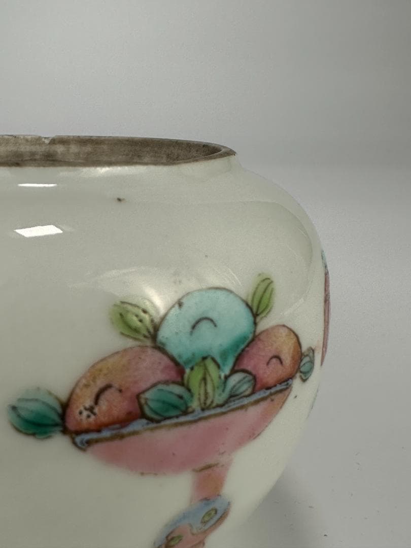 中国清代 粉彩雑宝文 水洗 水盂 文房具 唐物 時代 古玩 - メルカリ