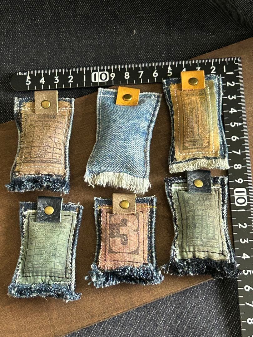 リメイクデニムぷっくりちびタグ　No.472