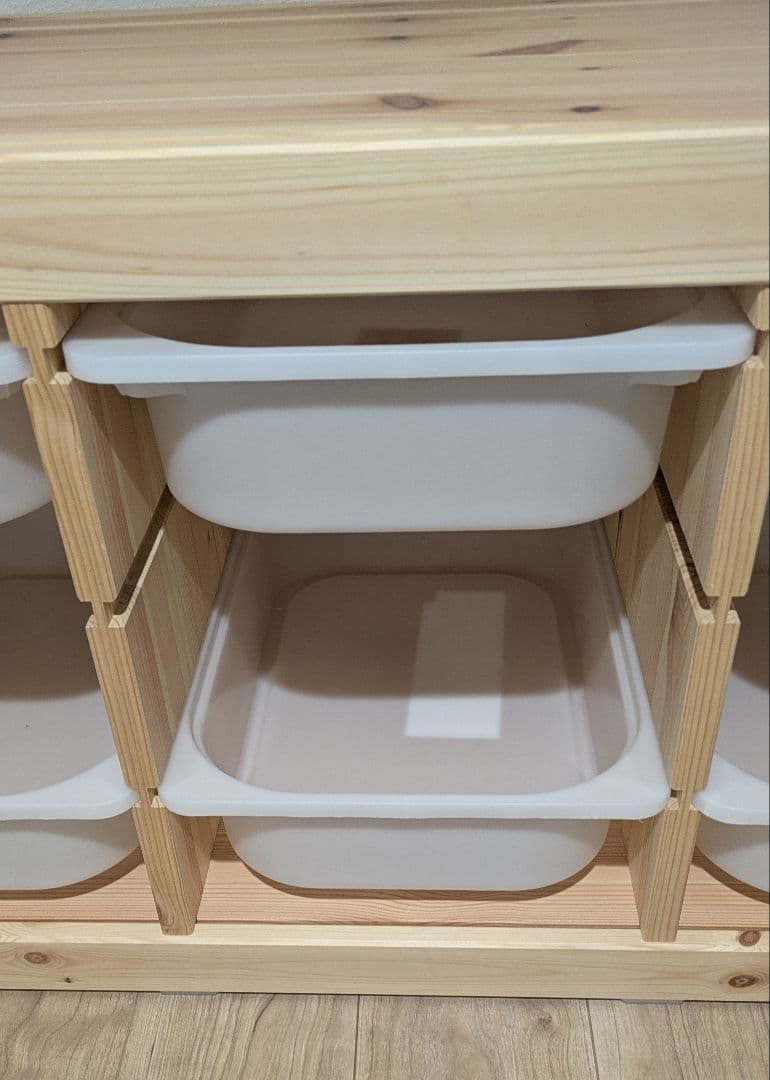 IKEA トロファストプラスチックボックス6個付Bタイプ