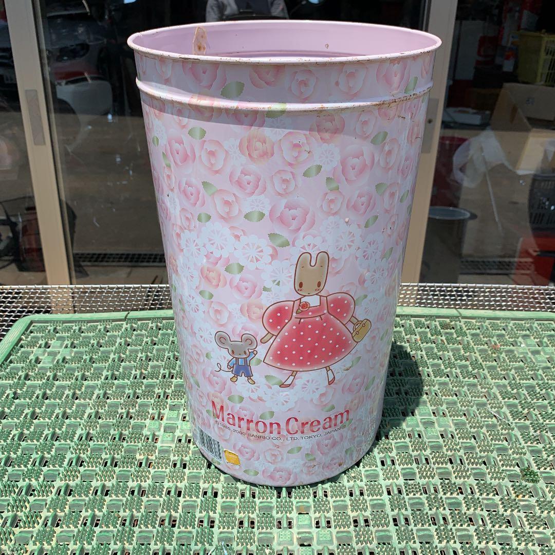 マロンクリーム　ゴミ箱　③