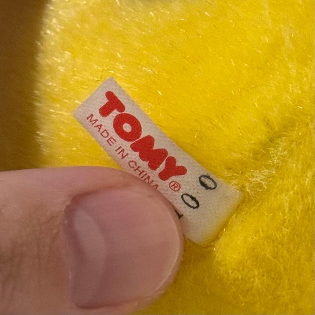 【超美品】TOMY製 最初期 ピカチュウ ぬいぐるみ ポケモン POKEMON