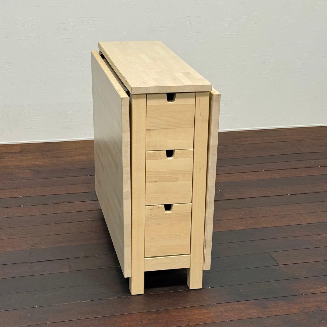 H110K34 イケア IKEA NORDEN ノールデン ゲートレッグテーブル