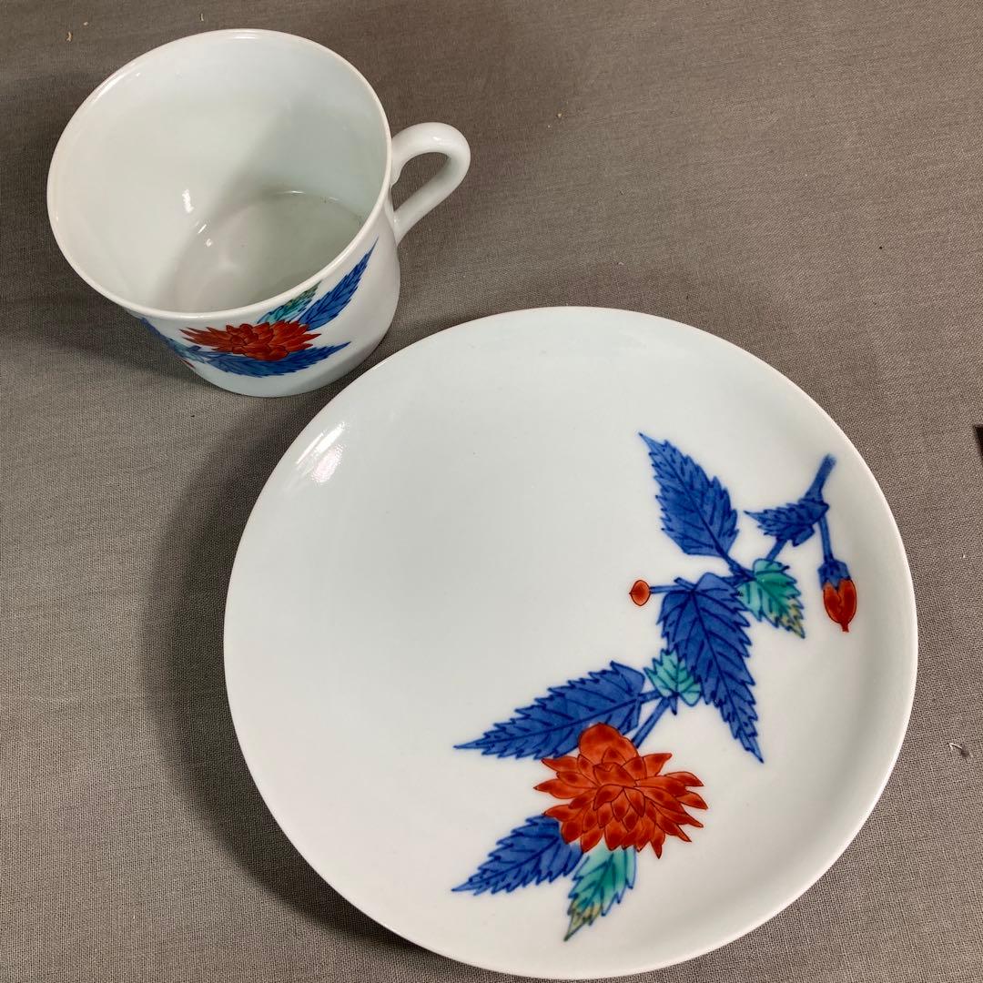 今右衛門】色鍋島の伝統 日本名窯 人間国宝 十三代今泉今右衛門作 錦