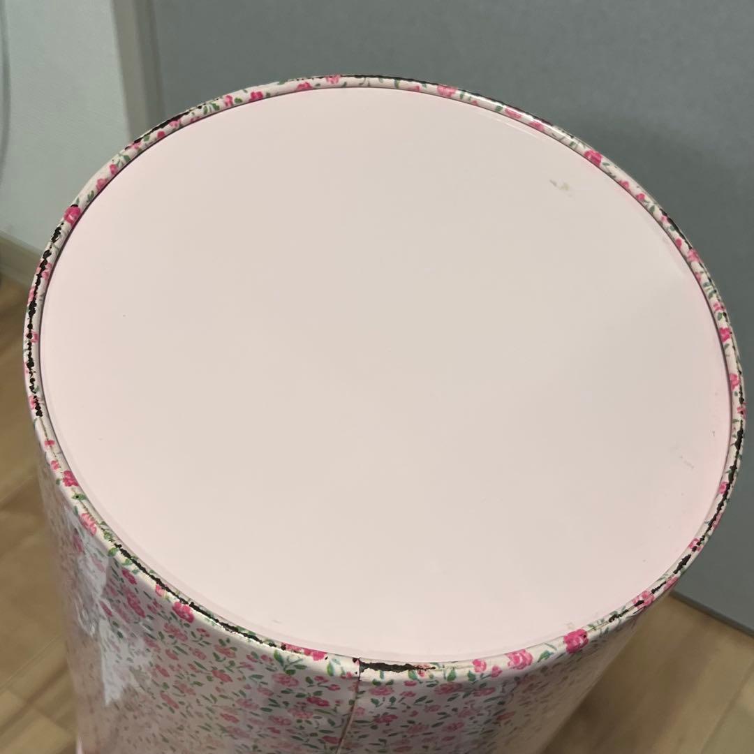 【希少】マロンクリーム　ゴミ箱　1994年　平成レトロ　くろがね　レトロ缶