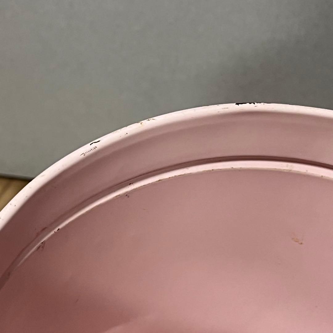 【希少】マロンクリーム　ゴミ箱　1994年　平成レトロ　くろがね　レトロ缶