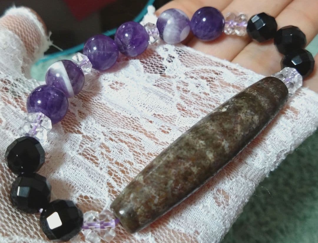 【魔除け最強】神秘の八眼天珠ブレスレット☆幸運と癒しを引き寄せる☆