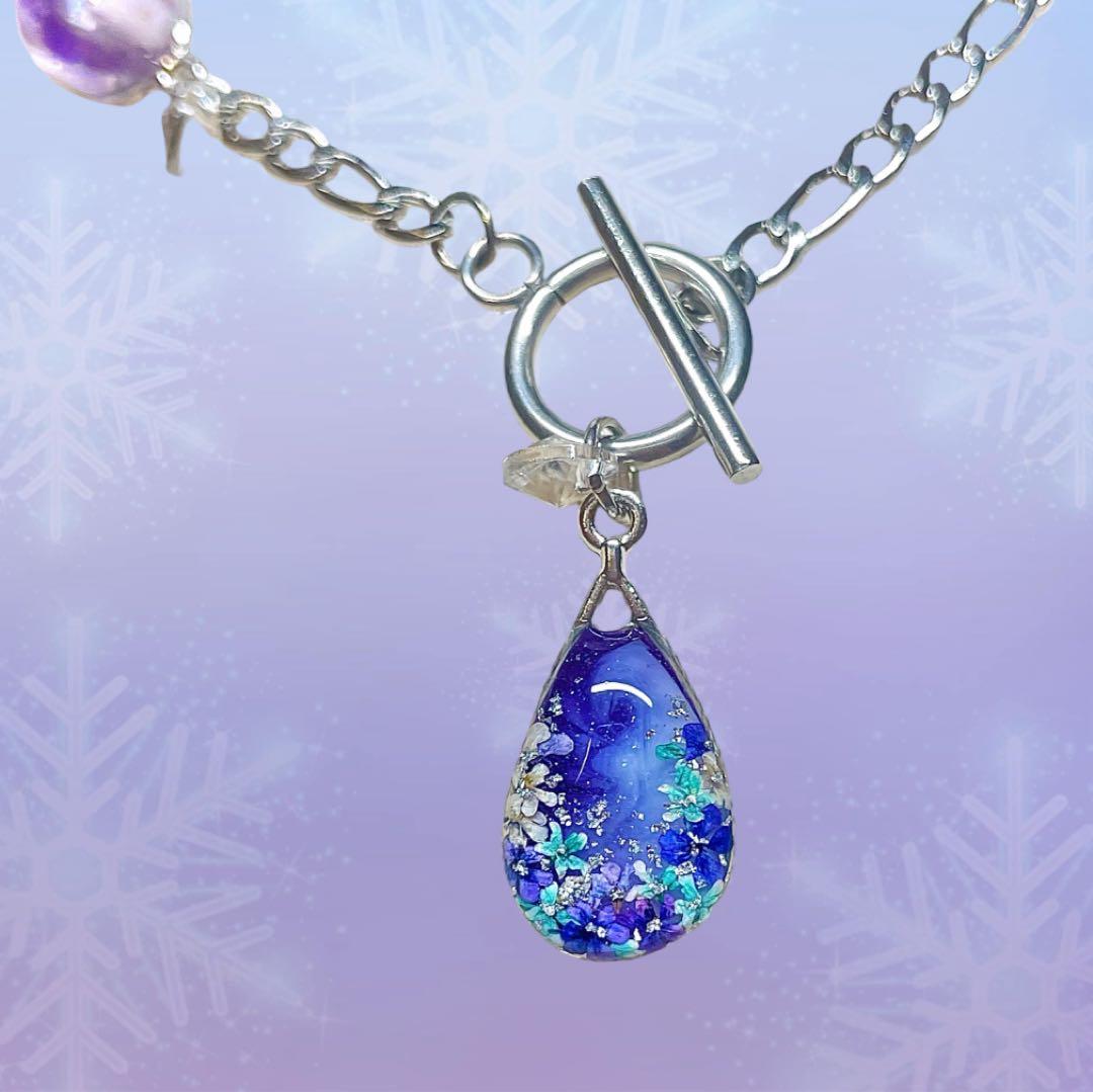 【専用】本物のお花のリング ・キーホルダー・ネックレス・ブレスレット