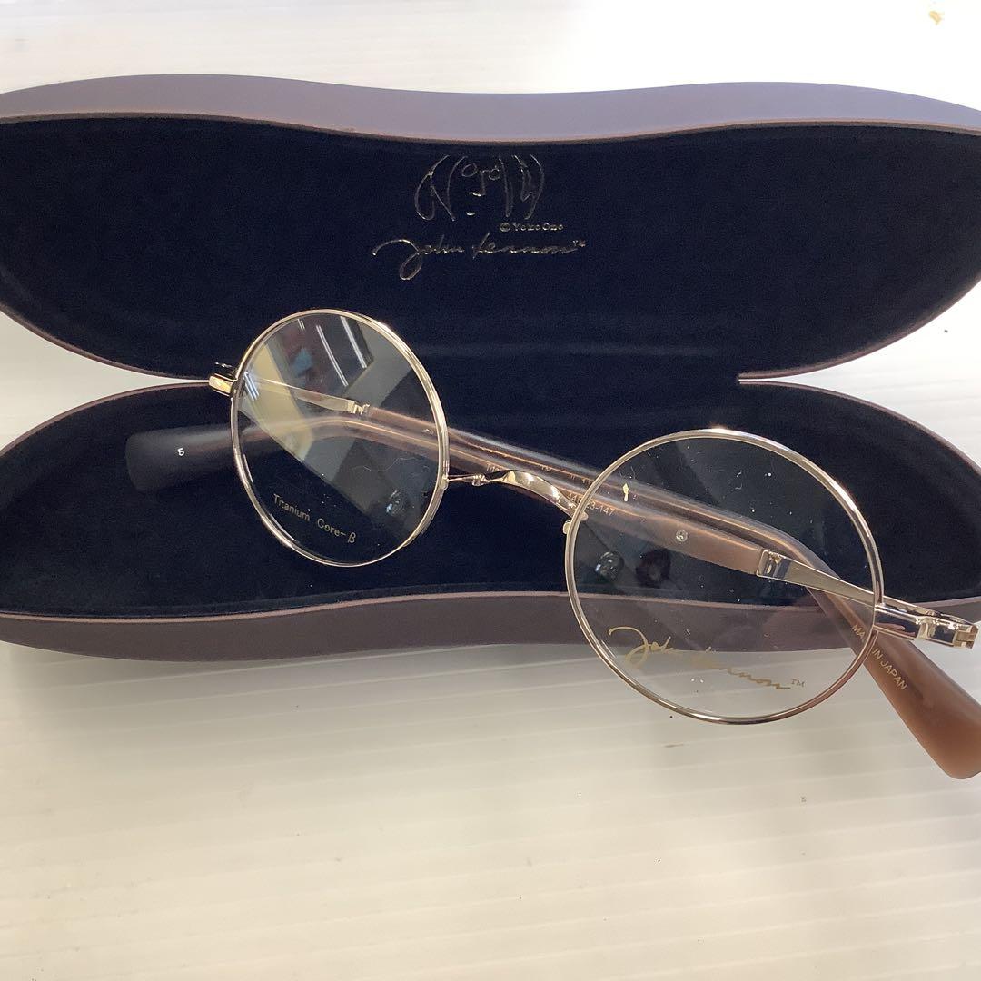 【レンズ代込】ジョンレノン　イチヤマ眼鏡　強度近視用眼鏡やリーディンググラスに④