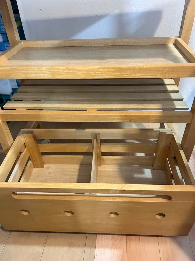 再値下げ‪☆美品 タイル ストアレンジワゴン