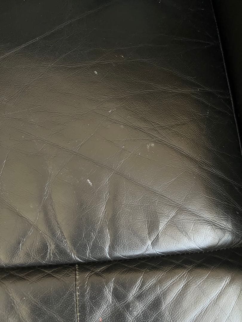 値下げ！ニトリ　電動リクライニングソファ　黒　ブラック　二人掛け　収納