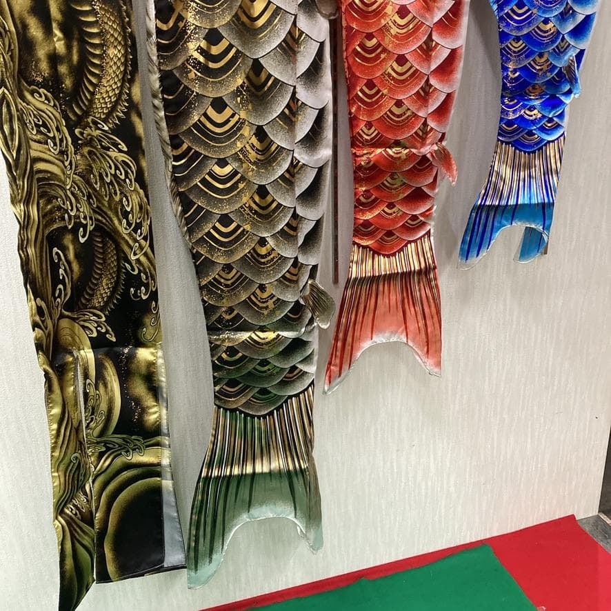 SKO112 鯉のぼりベランダ　 ベランダ鯉1.5m 用　団地用鯉のぼり1.5m