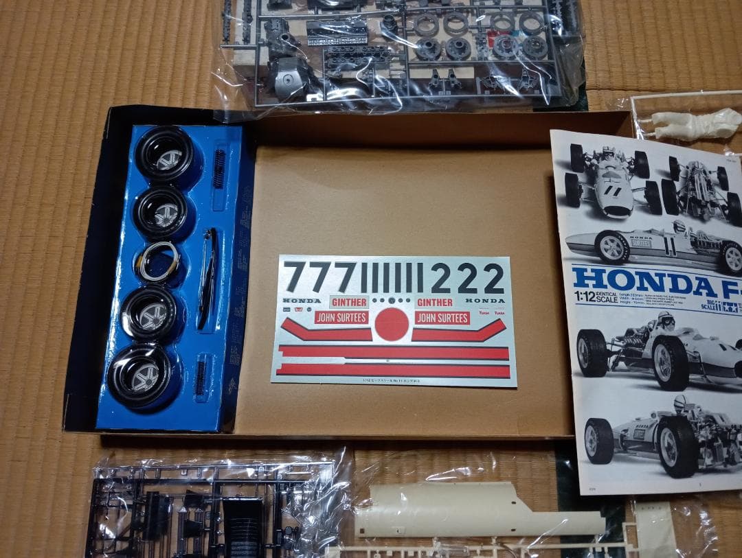 TAMIYA HONDA F-1 プラモデル 1:12