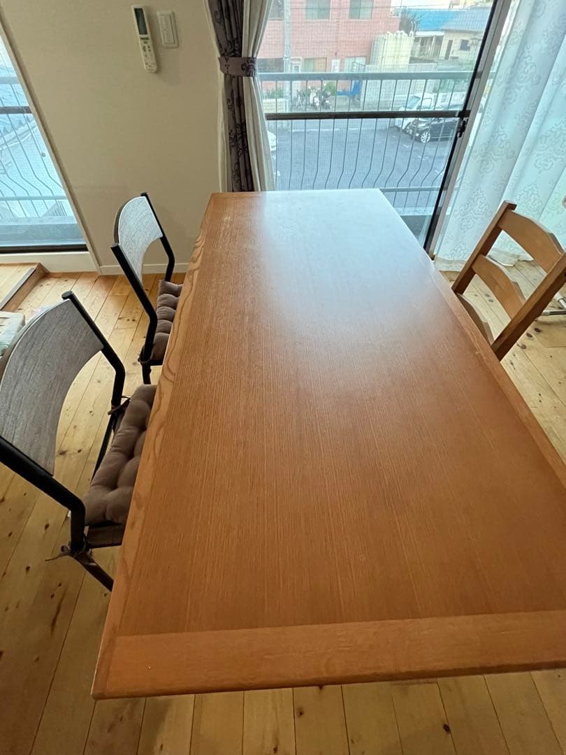 木製ダイニングテーブル 大きめ ナチュラルウッド カリモク 木製