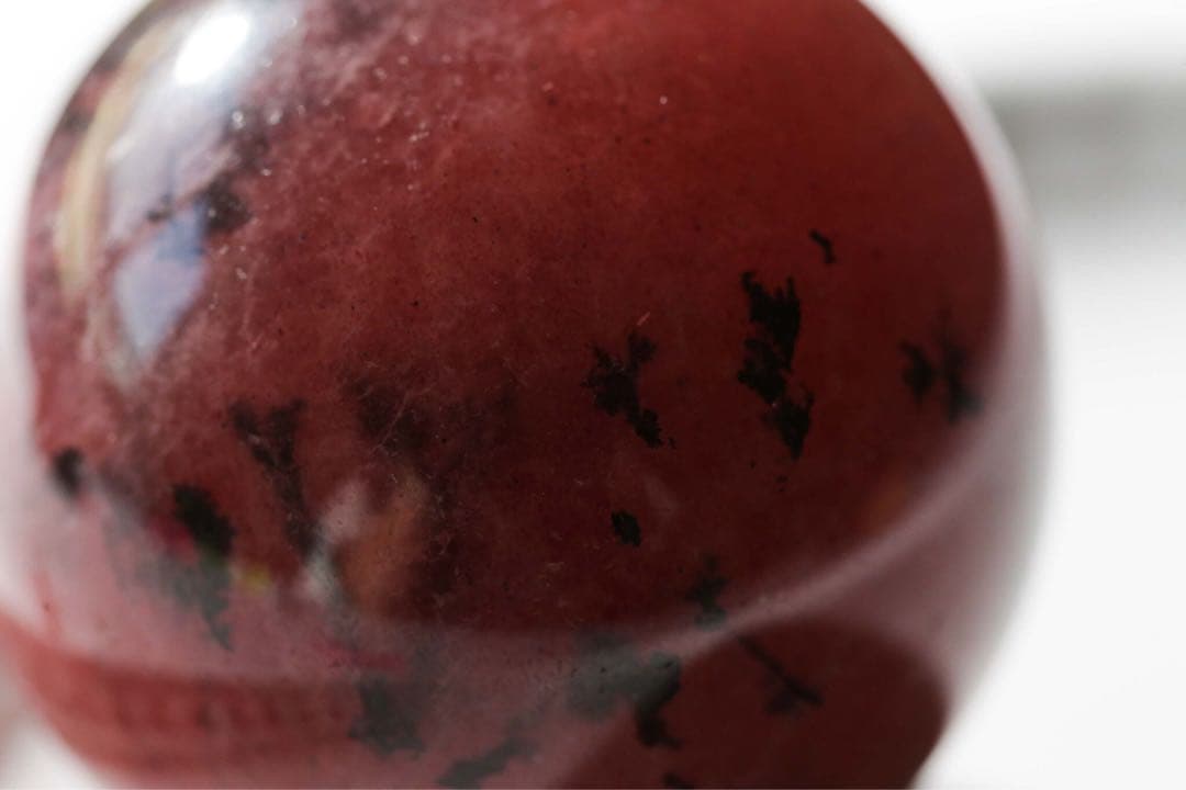 【天然石】ストロベリークォーツスフィア