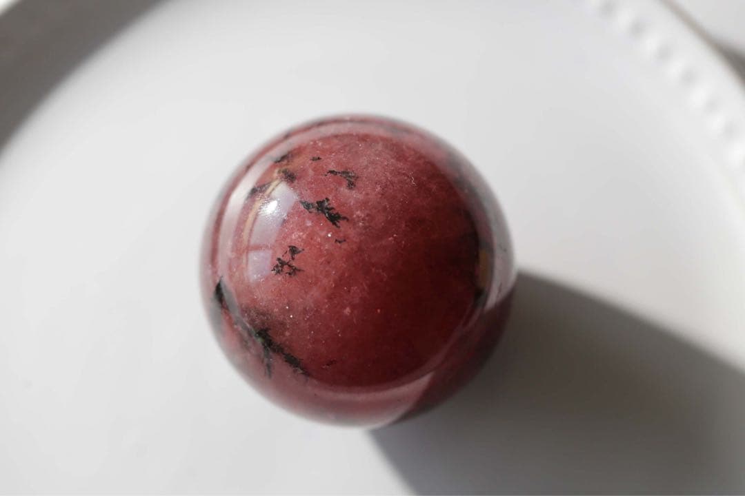 【天然石】ストロベリークォーツスフィア