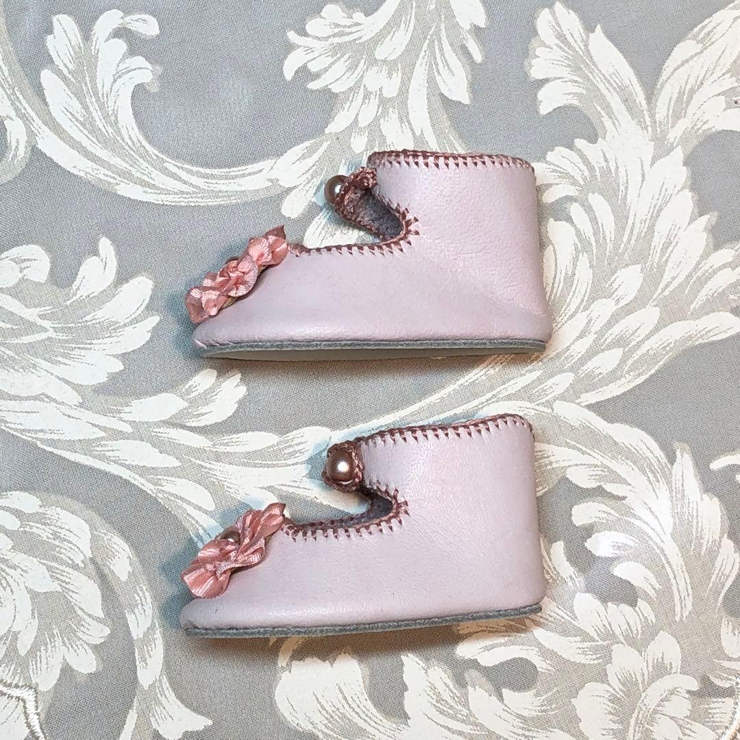 ドールシューズ アンティークドール ビスクドール お人形の靴 - メルカリ