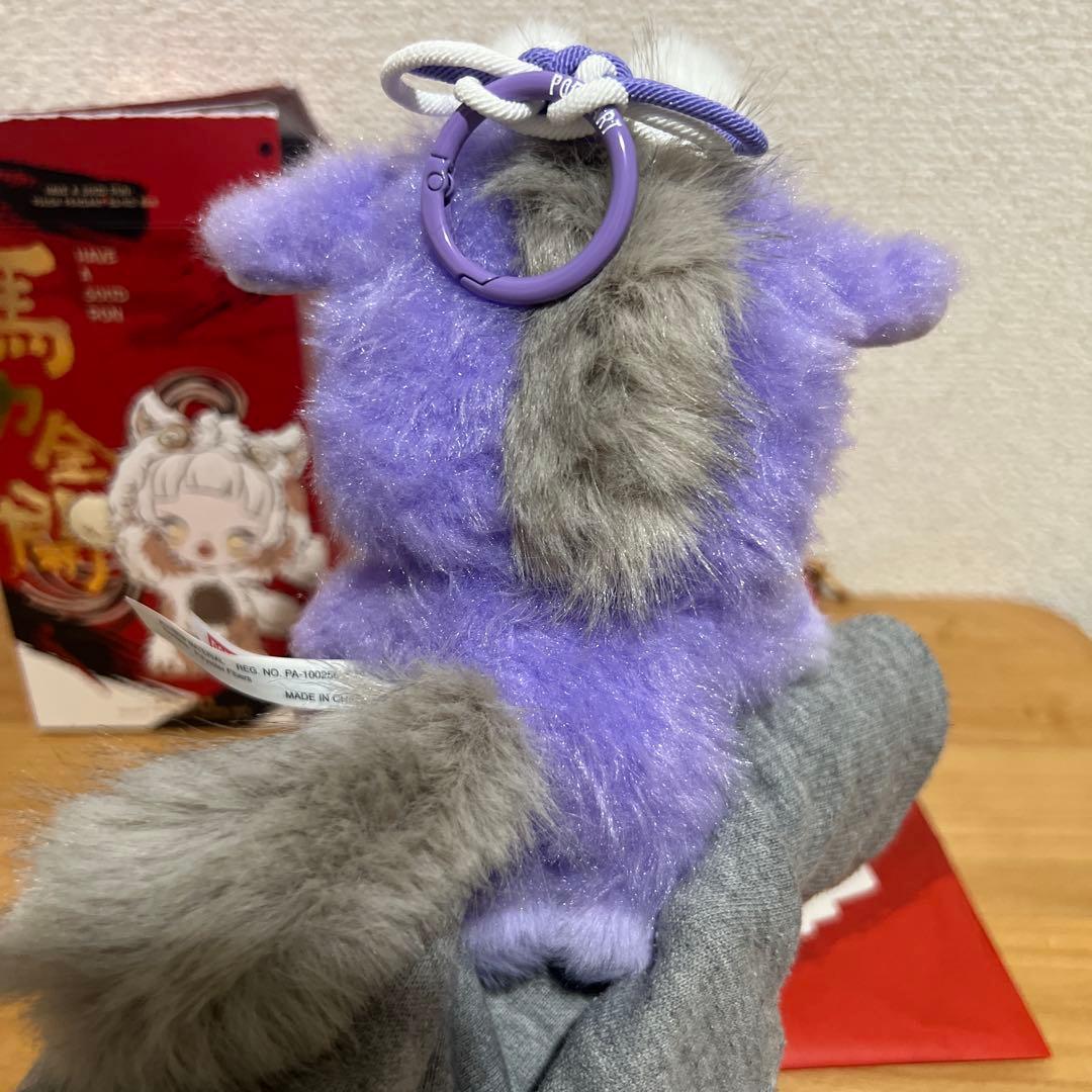 馬力全開 ラブブ ぬいぐるみペンダント have a good run - メルカリ