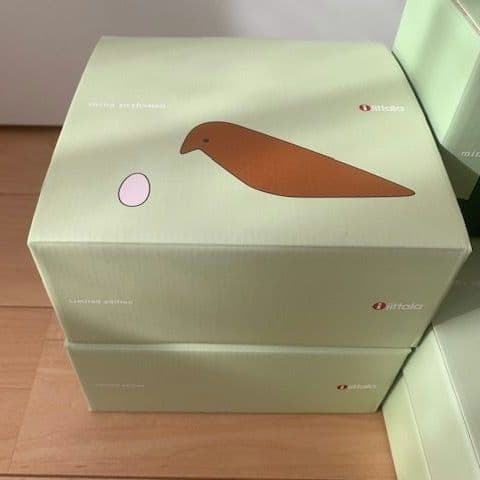 箱付未使用 ittala ミナペルホネン 2020年限定バード 食器セット6点